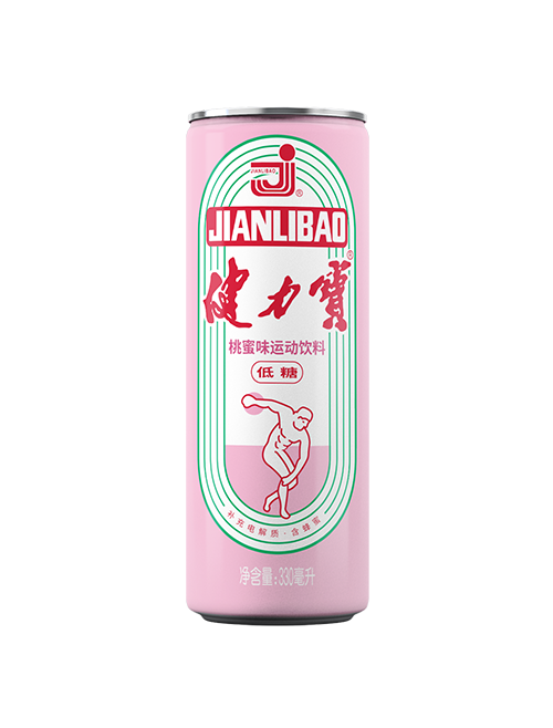 Jianlibao Classic Peach Honey Flavored Sports Drink